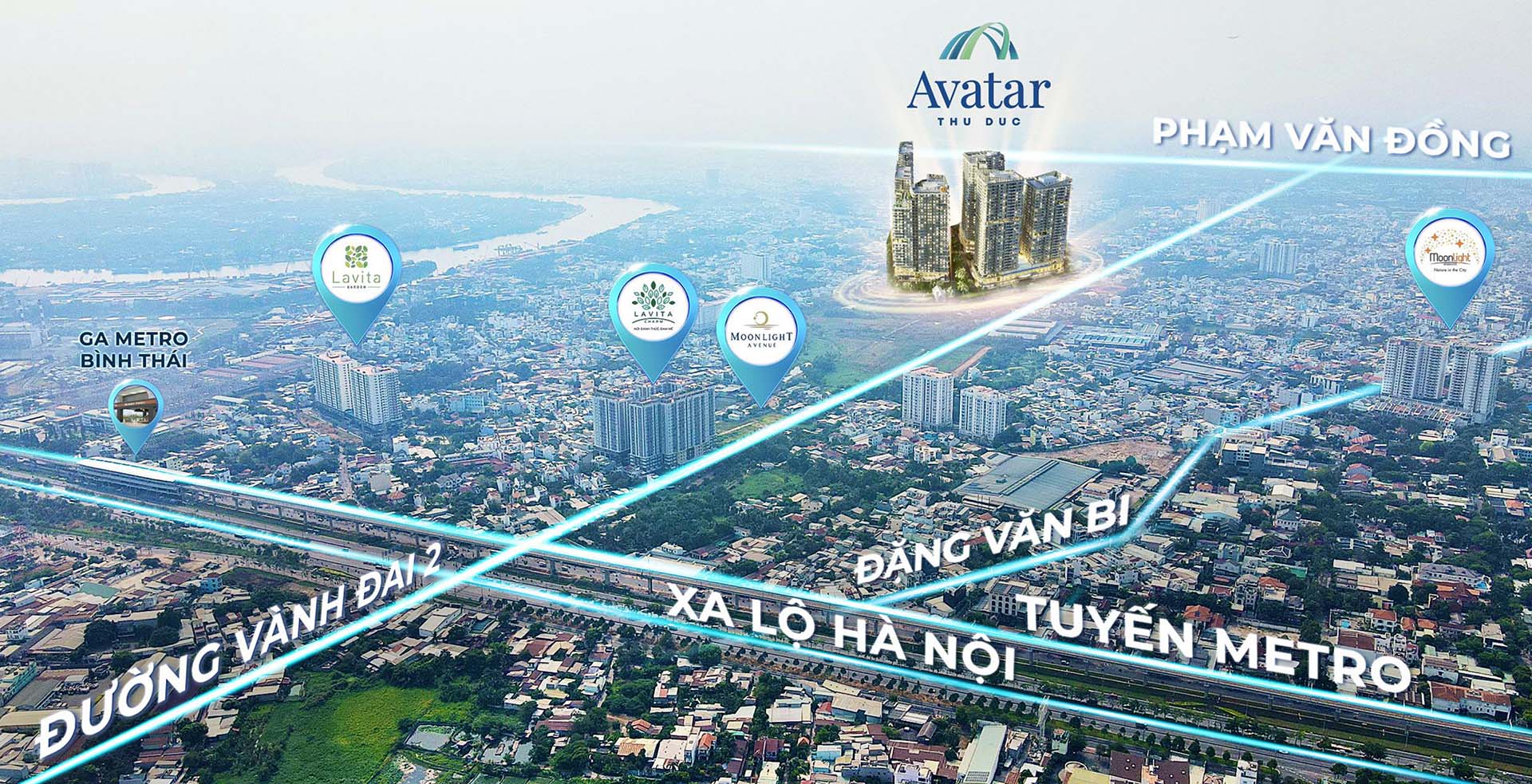 Vị trí dự án Avatar Thủ Đức
