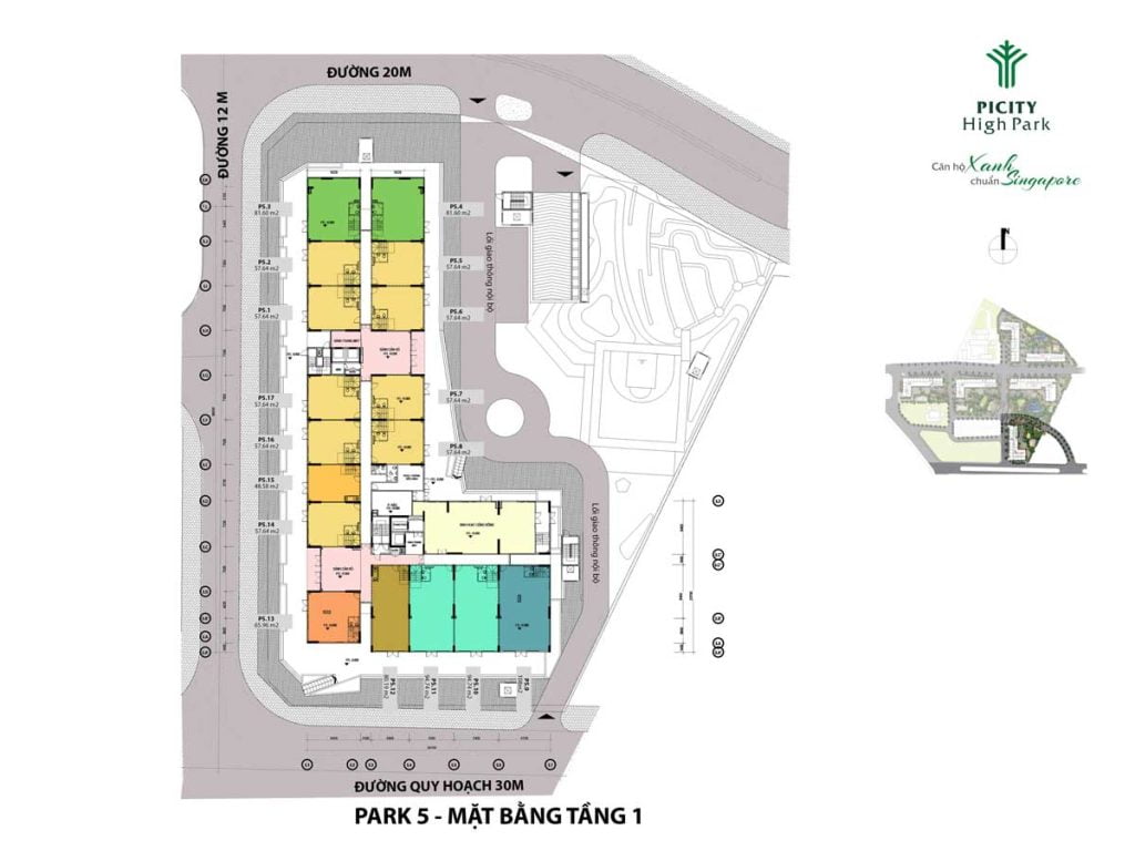 Dự án Picity High Park – Căn hộ chuẩn resort tại quận 12