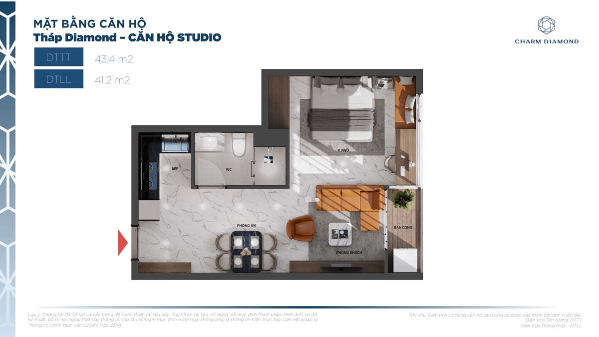 Căn hộ Charm Diamond Vincom Dĩ An - Chủ đầu tư Charm Group