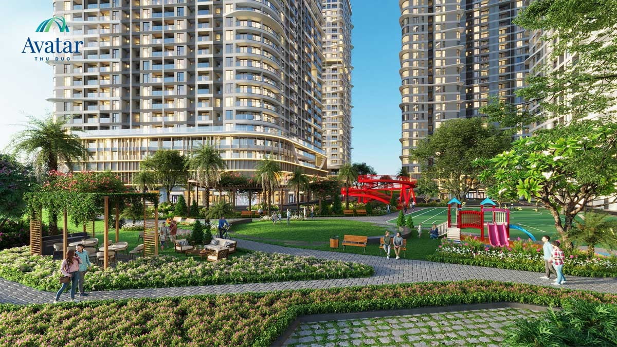 tiện ích công viên dự án avatar
