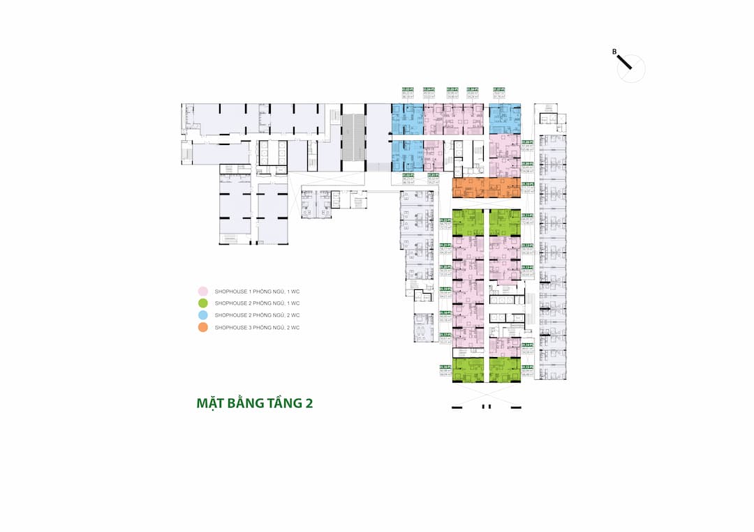 Mặt bằng tầng dự án Picity Sky Park