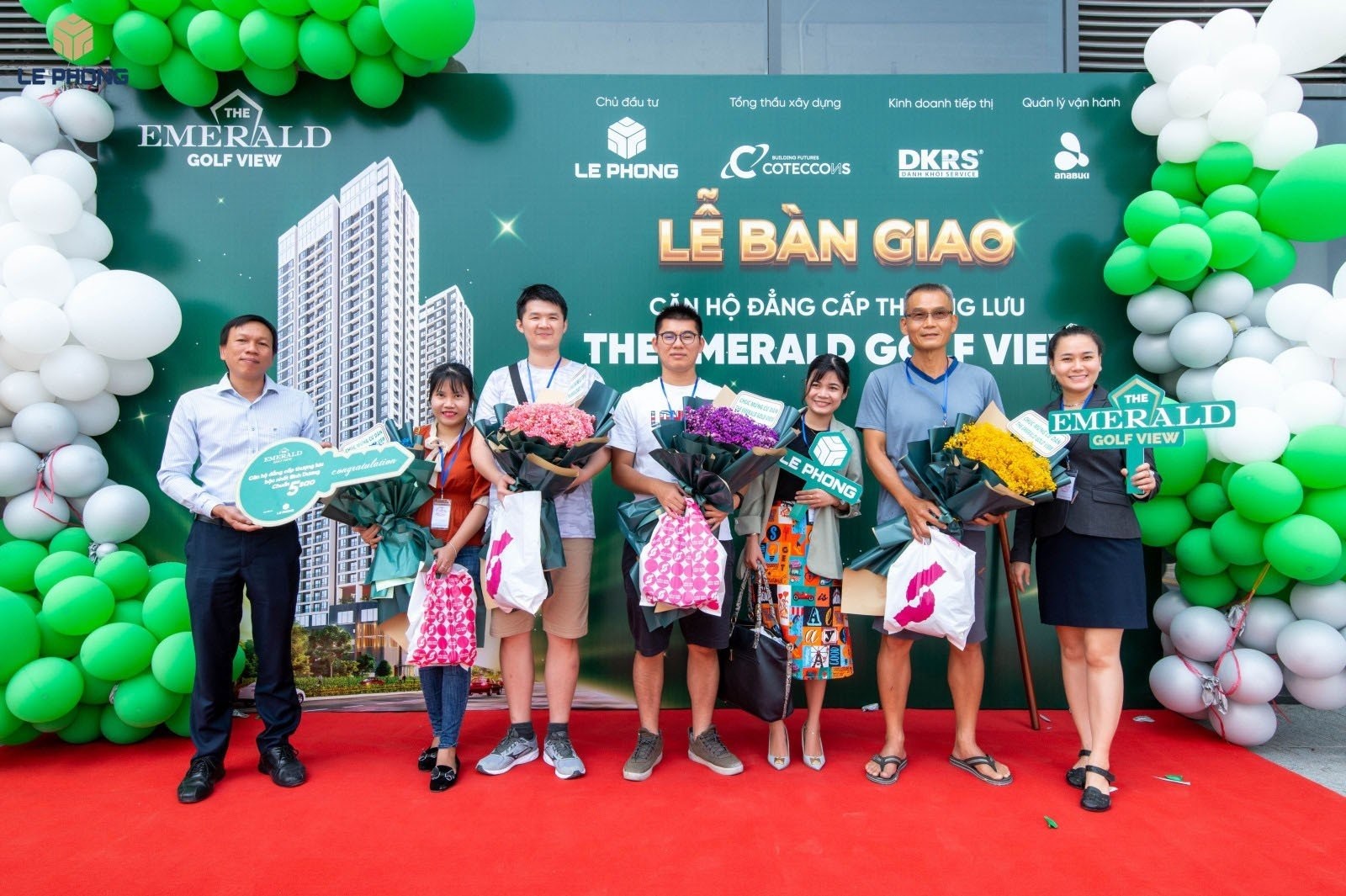 bàn giao căn hộ The emerald golf view Thuận An