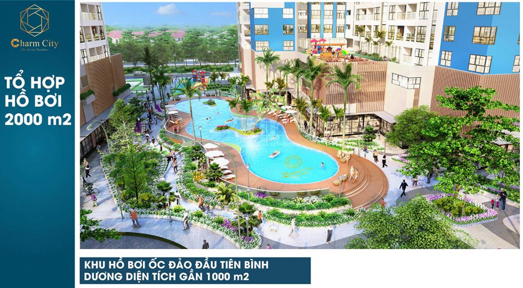 Dự án Charm City - Căn hộ cao cấp tại Dĩ An, Bình Dương