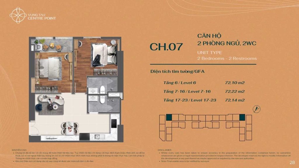 Dự án Vũng Tàu Centre Point - Căn hộ cao cấp chuẩn resort tại Vũng Tàu