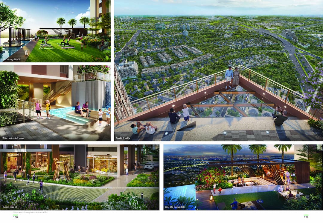 Tiện ích tại dự án Picity Sky Park