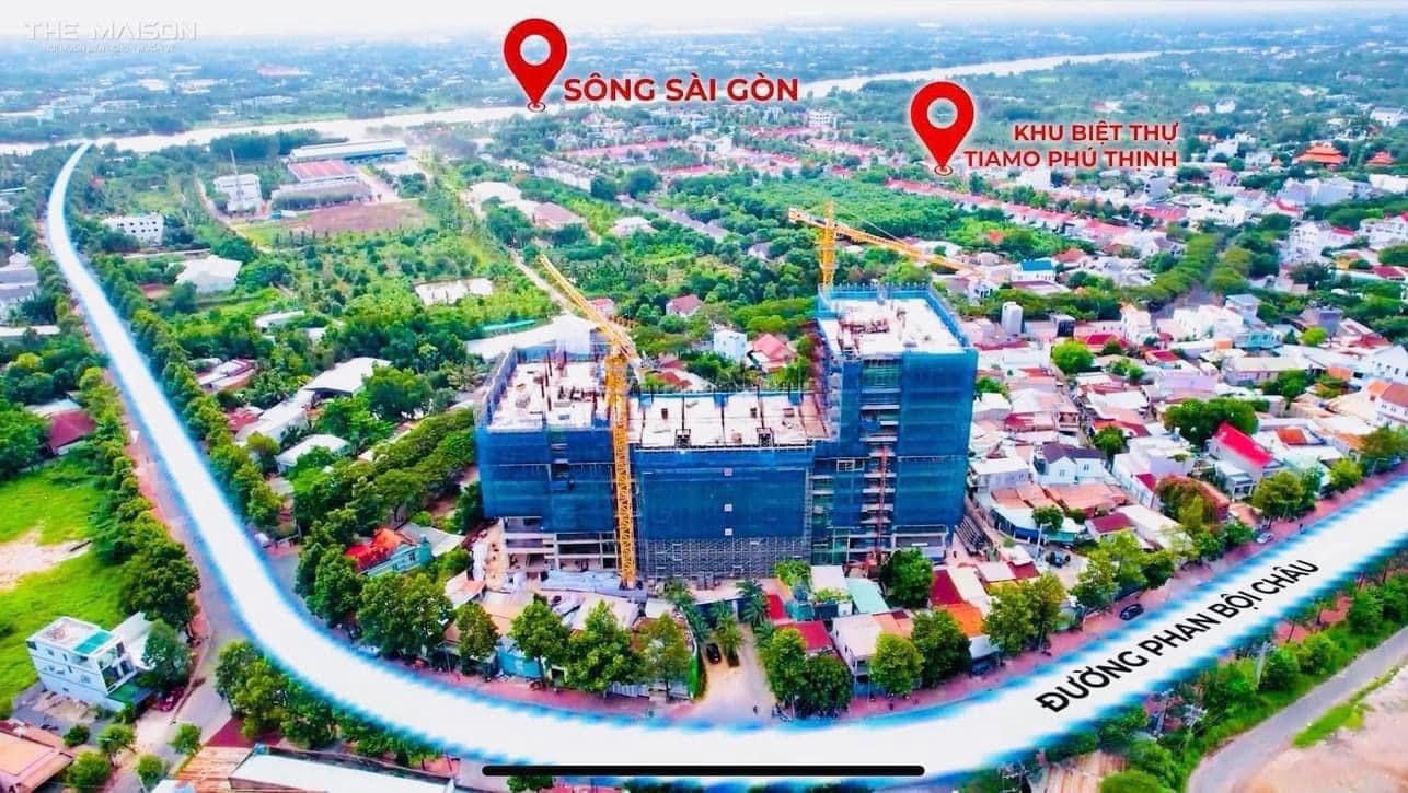 Vị trí dự án The Maison Thủ Dầu Một Bình Dương