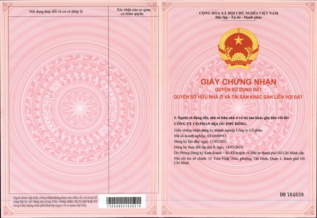 Pháp lý Căn hộ Phú Đông Sky Garden