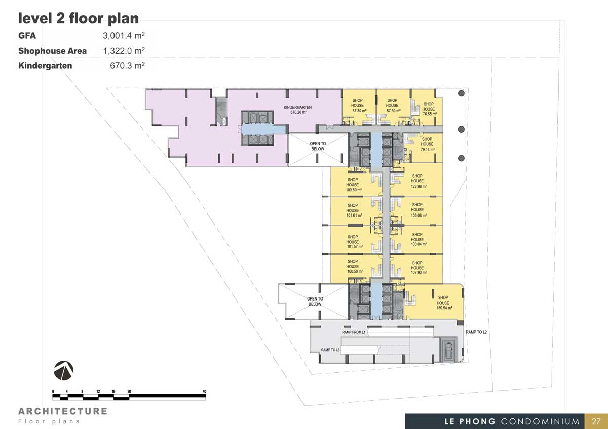 Mặt bằng tầng The Emerald Golf View 16
