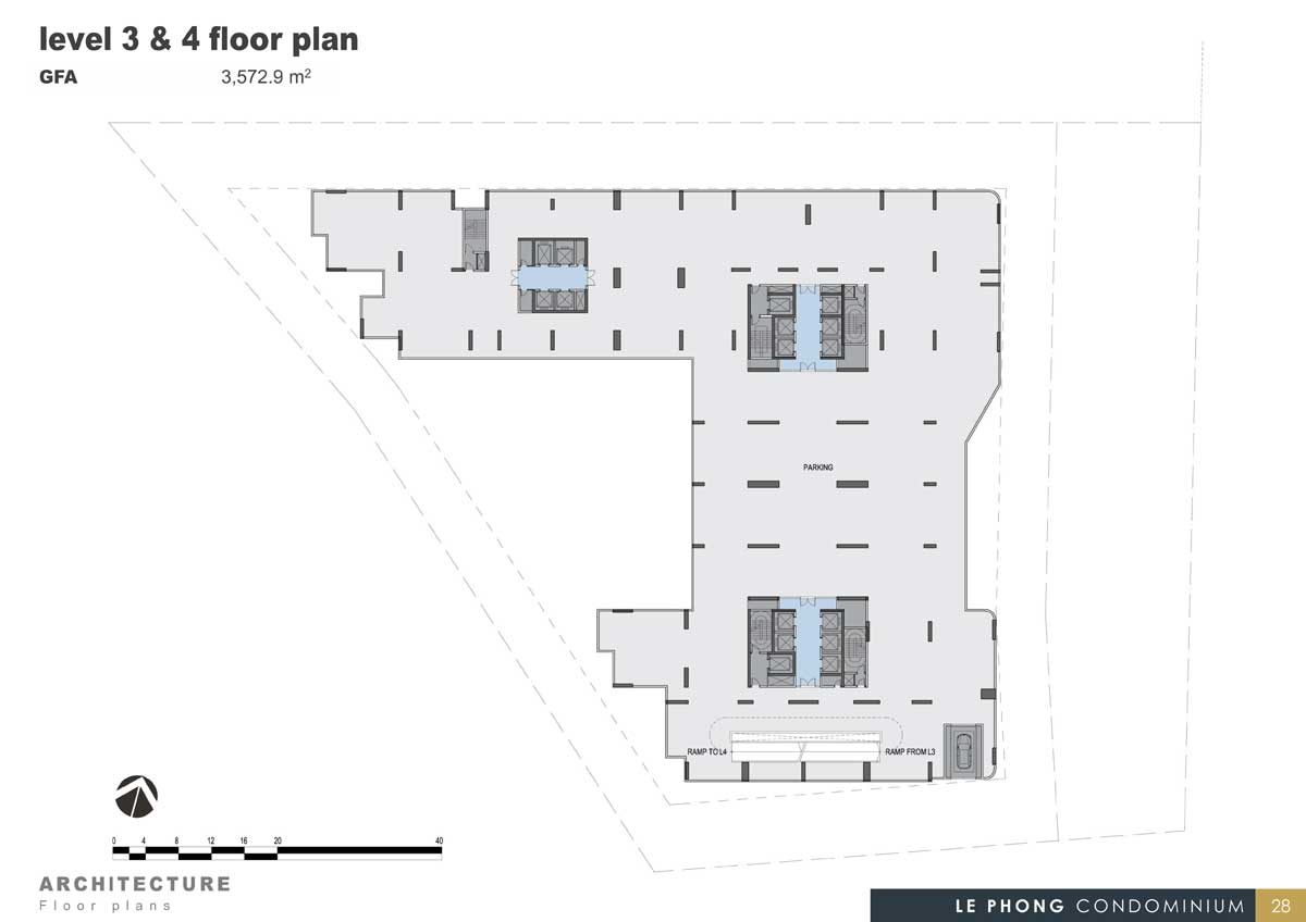 Mặt bằng tầng The Emerald Golf View 15