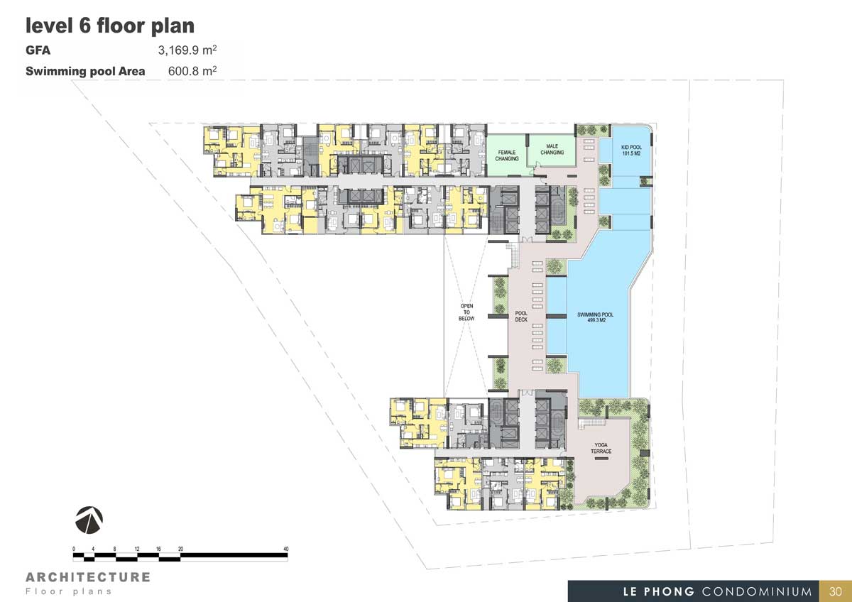 Mặt bằng tầng The Emerald Golf View 13