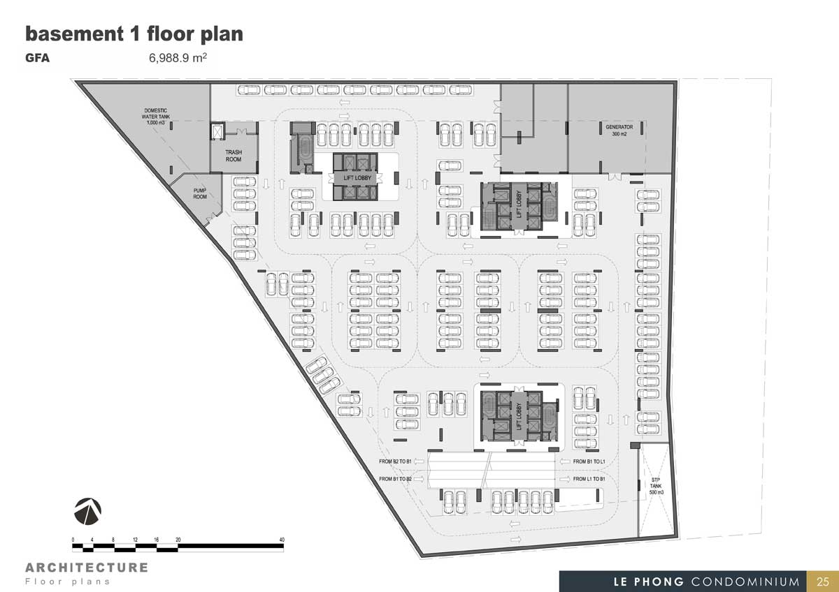Mặt bằng tầng The Emerald Golf View 2