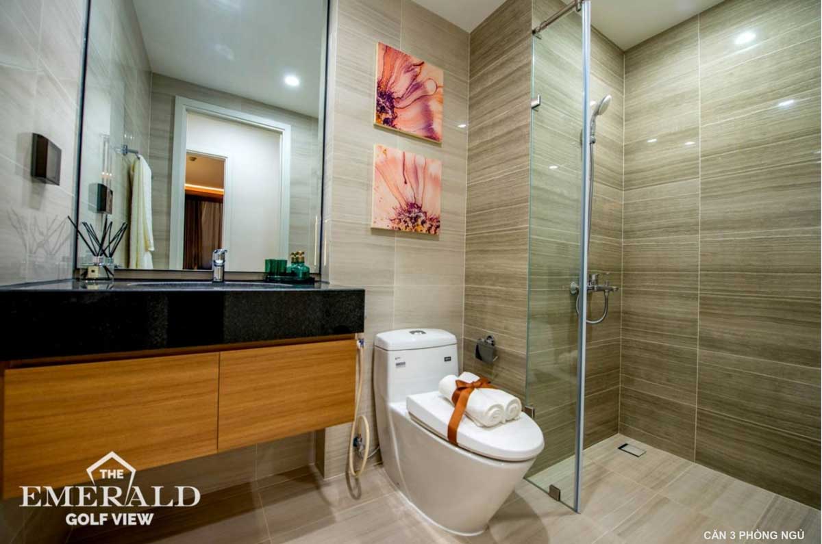 Căn hộ 3 phòng ngủ The Emerald Golf View 6