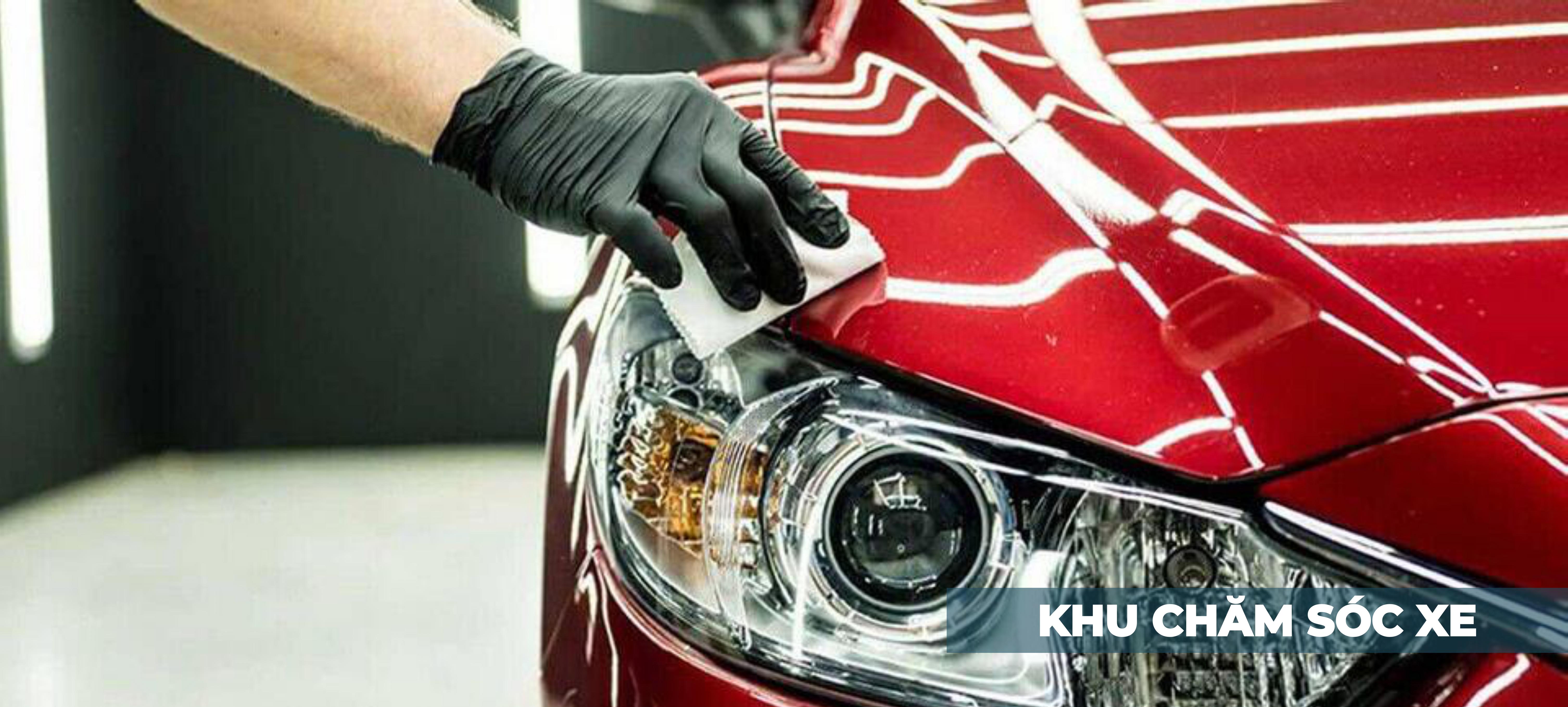 Tiện ích The Maison khu chăm sóc xe