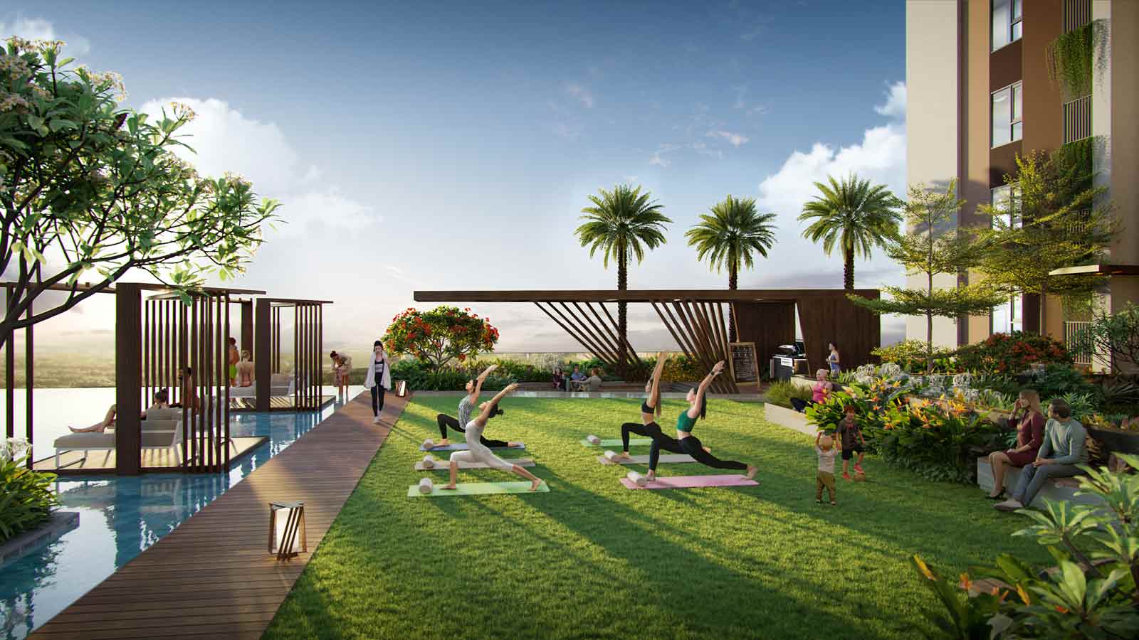 Yoga Ngoài Trời Picity Sky Park