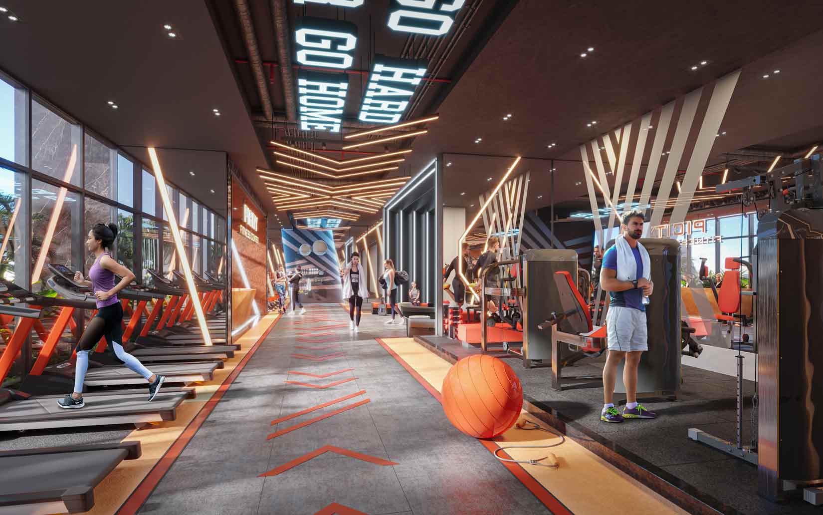 Phòng Gym Chuẩn Quốc Tế