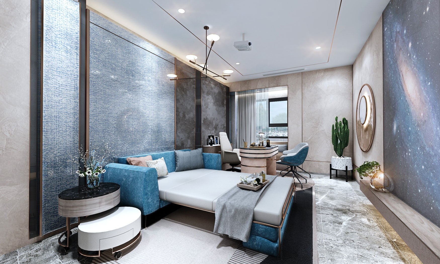 Căn hộ Officetel Picity Sky Park