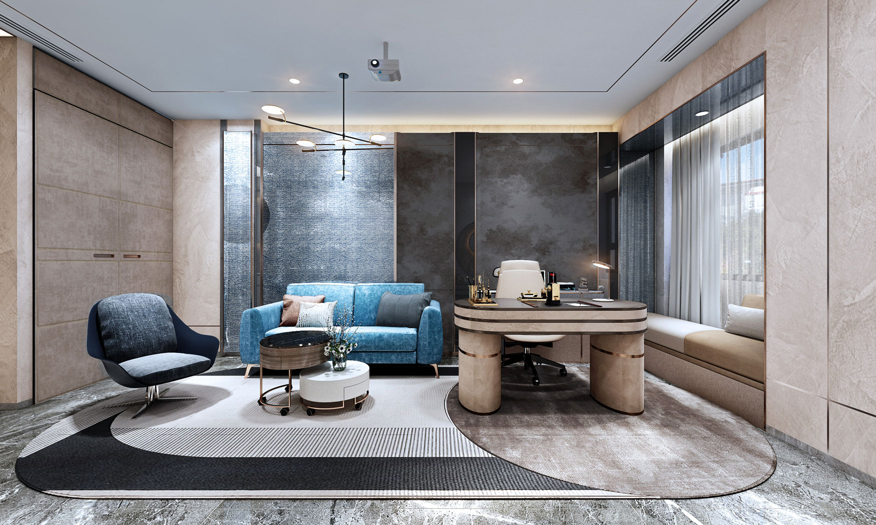 Căn hộ Officetel Picity Sky Park 3