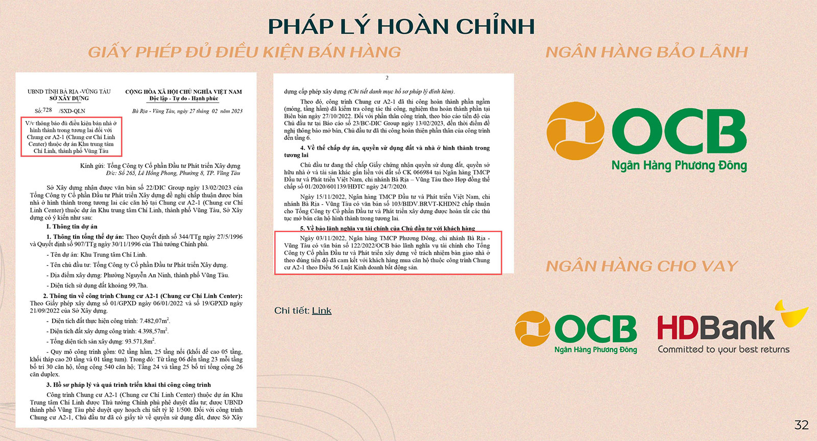 Pháp lý dự án Vung Tau Centre Point