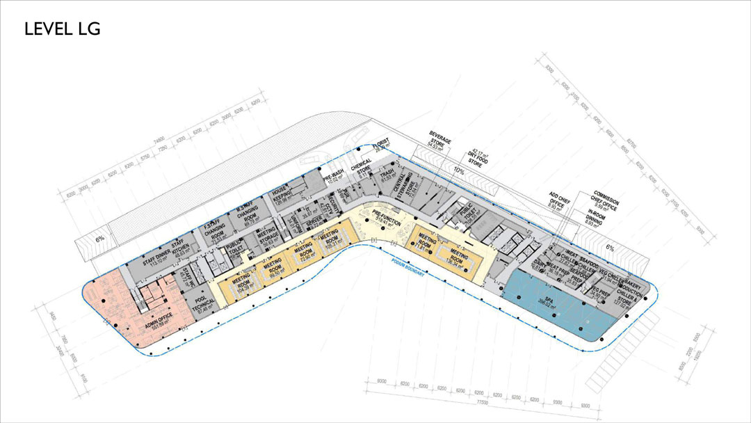 Mặt bằng tầng Ixora Ho Tram