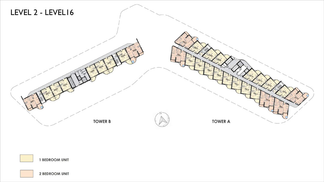 Mặt bằng tầng Ixora Ho Tram
