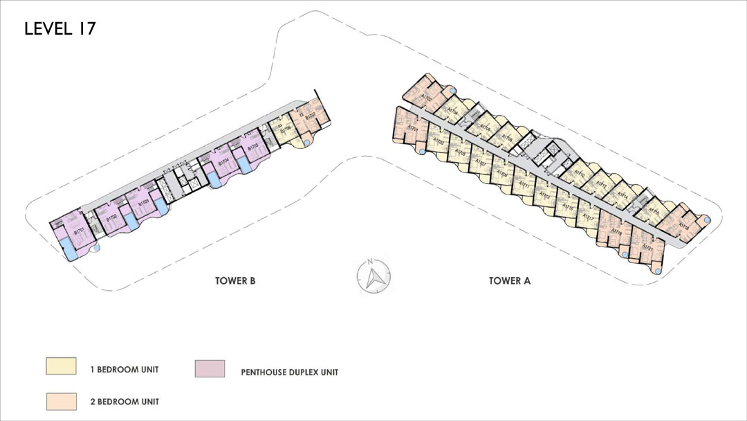 Mặt bằng tầng Ixora Ho Tram