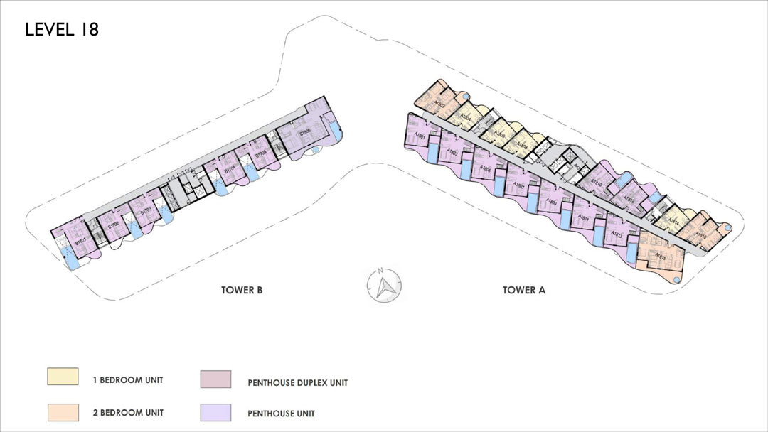 Mặt bằng tầng Ixora Ho Tram