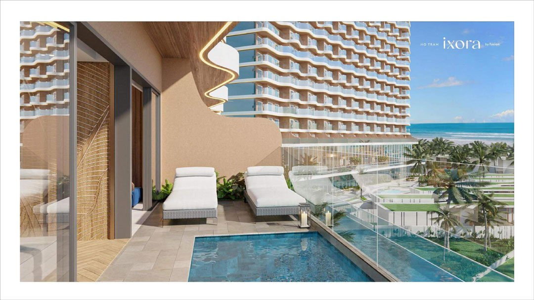 Mặt bằng căn hộ dự án Ixora Ho Tram
