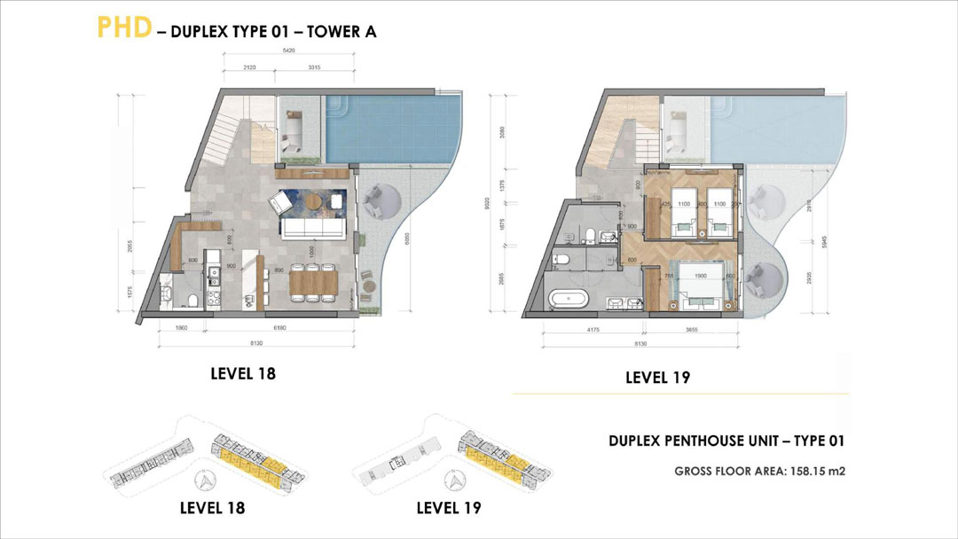 Duplex Penthouse Ixora Ho Tram