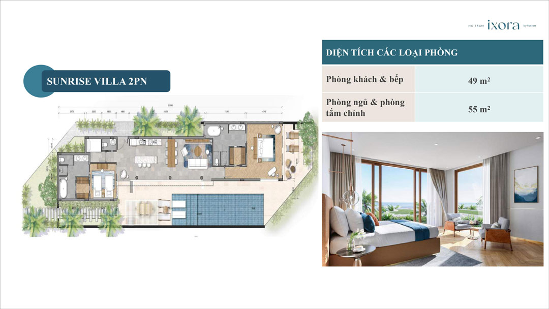 Sunrise Villa Ixora Hồ Tràm