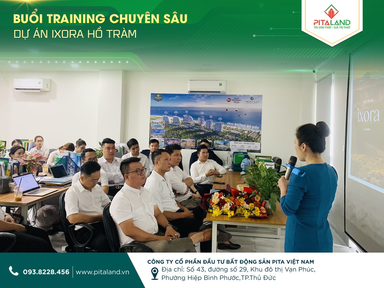 PITALAND TRAINING DỰ ÁN IXORA HỒ TRÀM