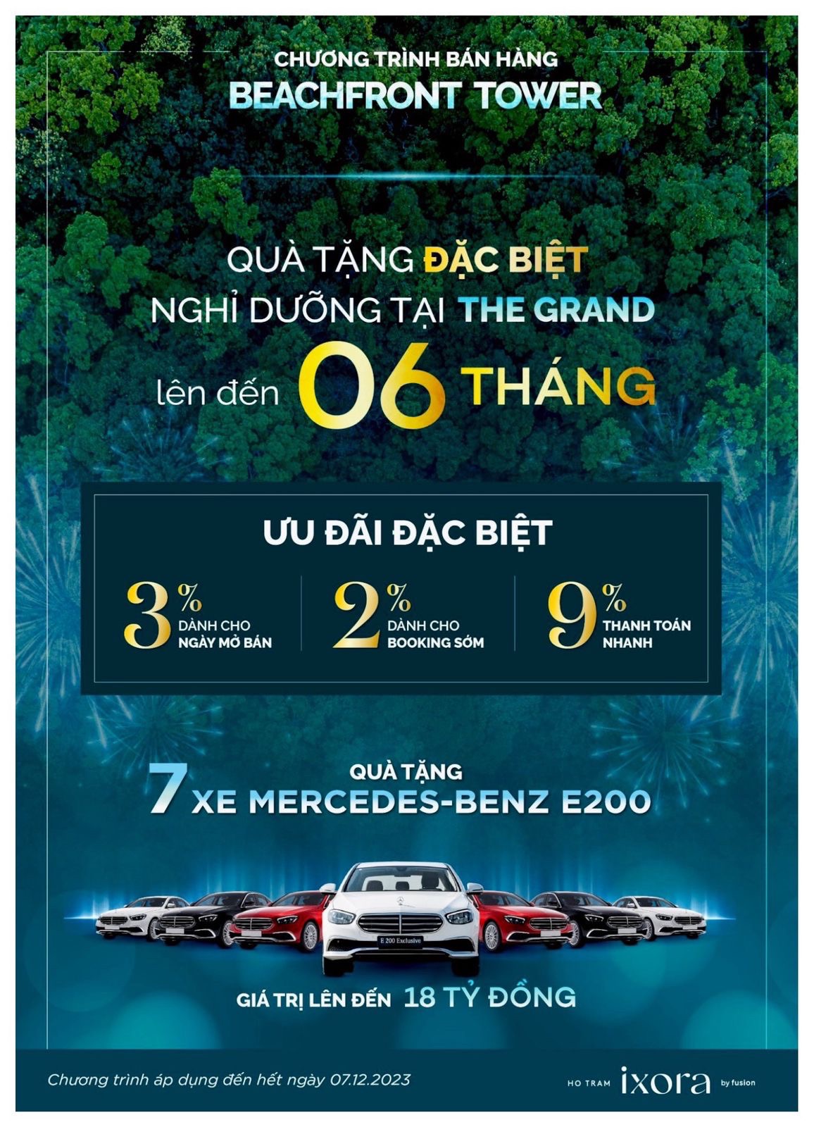 chính sách bán hàng Ixora Hồ Tràm