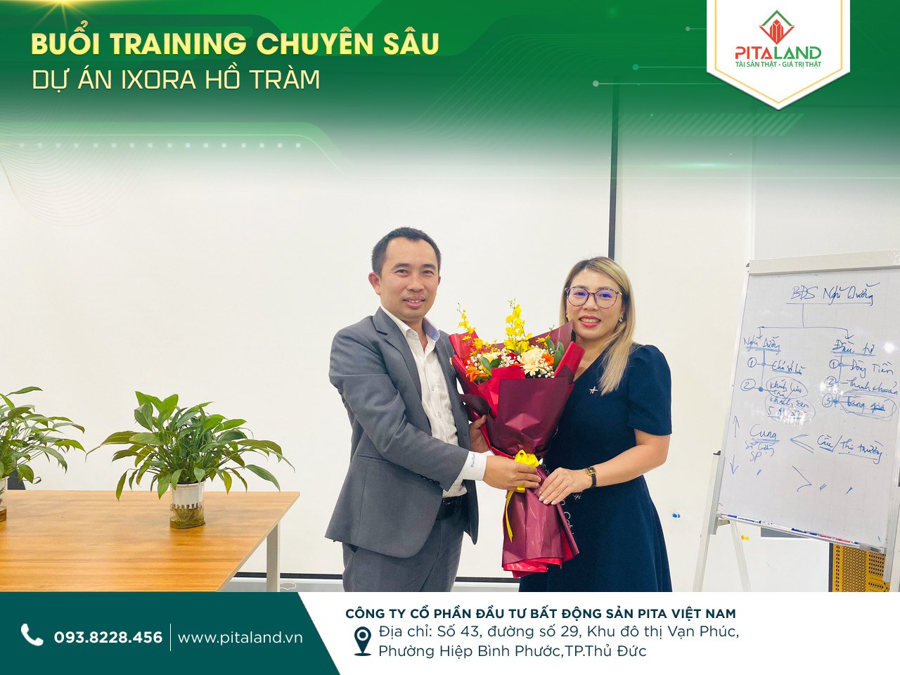 PITALAND TRAINING DỰ ÁN IXORA HỒ TRÀM