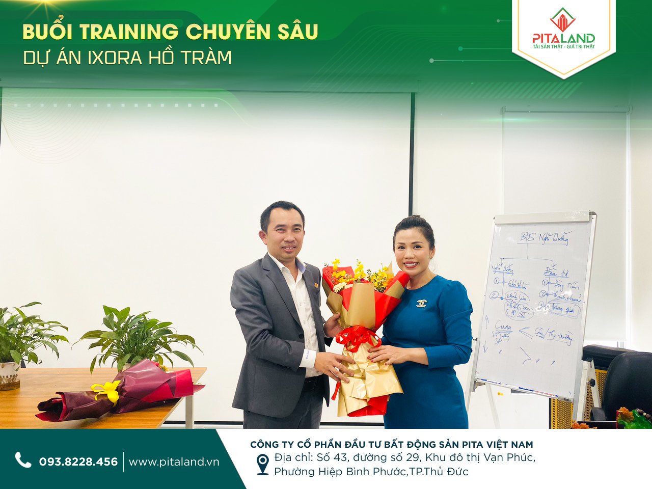 PITALAND TRAINING DỰ ÁN IXORA HỒ TRÀM