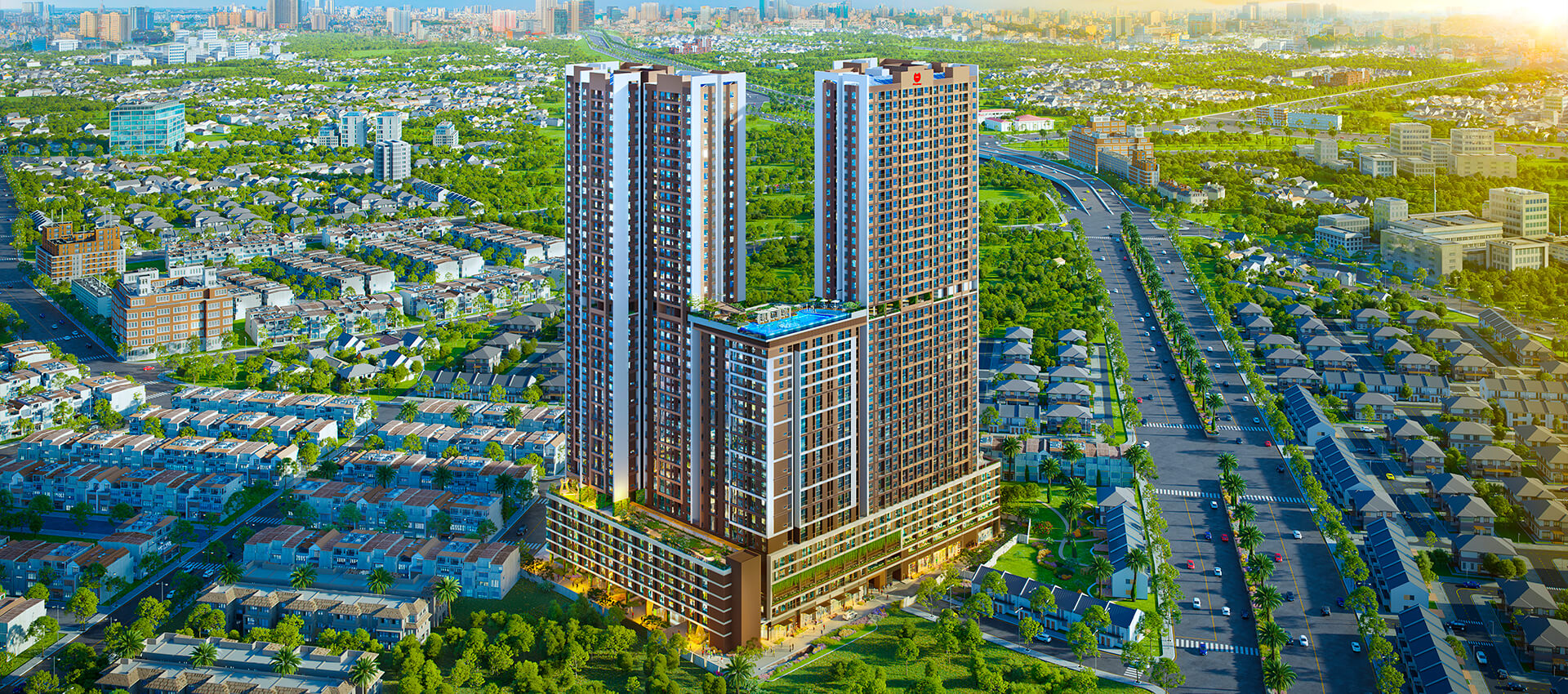 Phối Cảnh Dự Án Picity Sky Park Bình Dương