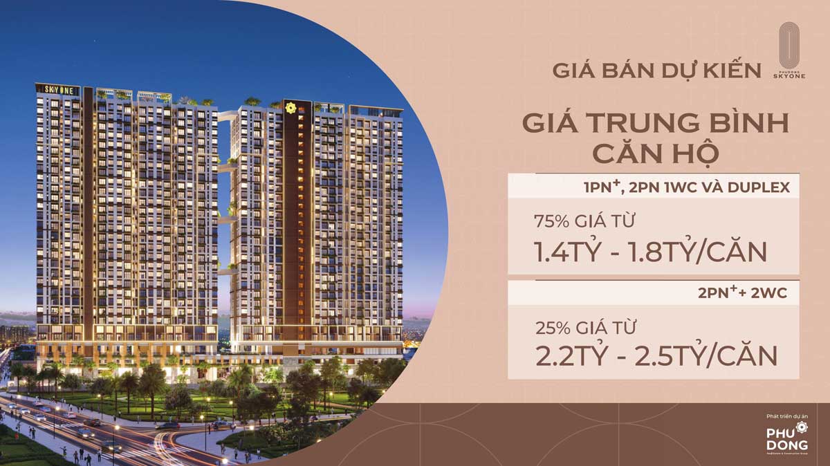 Thông tin dự án Phú Đông Sky One