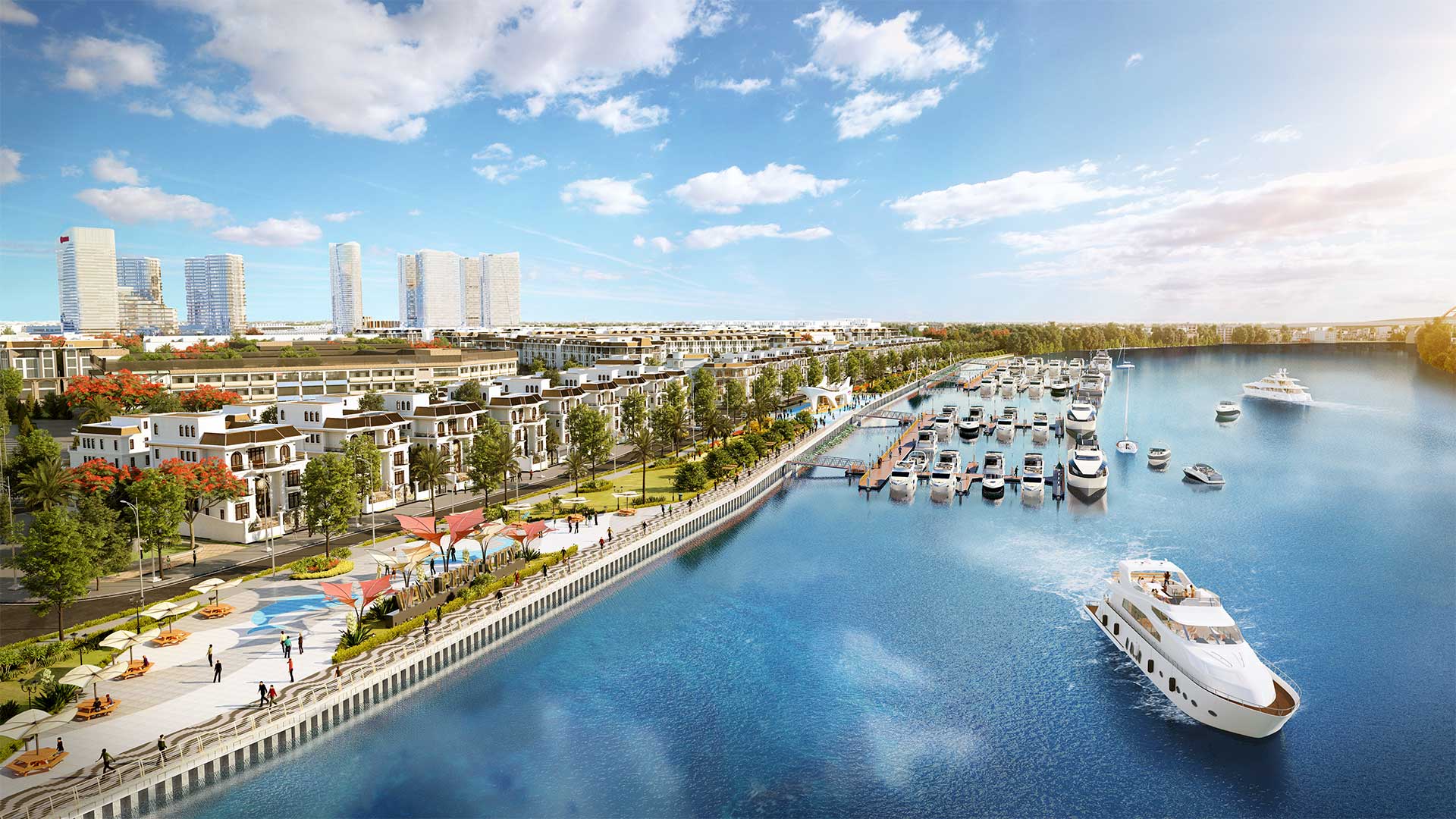 Bến Du Thuyền Mansion Vạn Phúc City - Đẳng Cấp Châu Âu