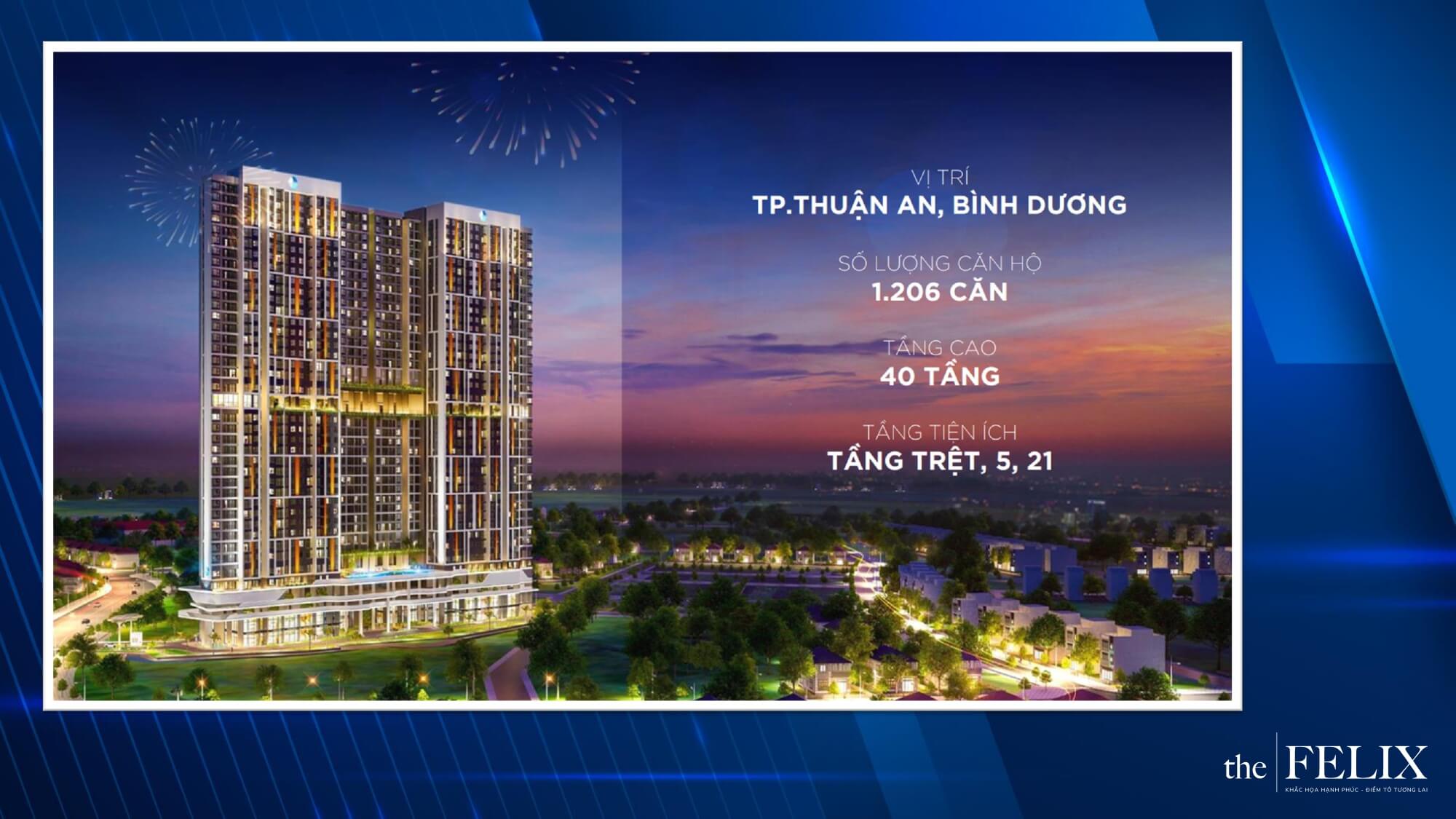 Dự Án Căn Hộ Cao Cấp The Felix Thuận An