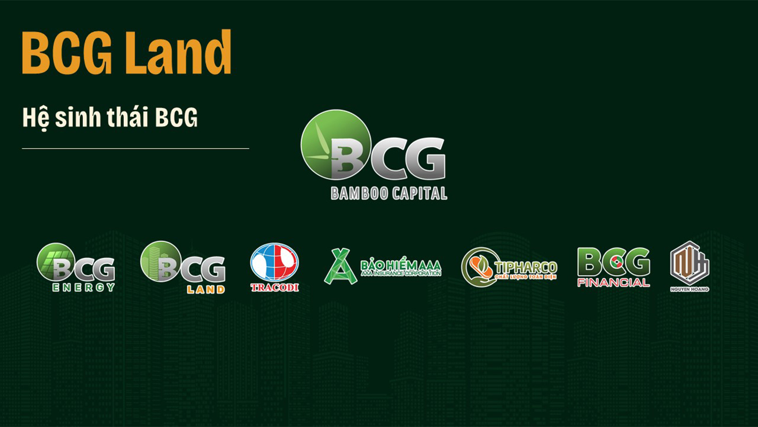 Công ty cổ phần BCG Land - Thành Viên Tập Đoàn Bamboo Capital