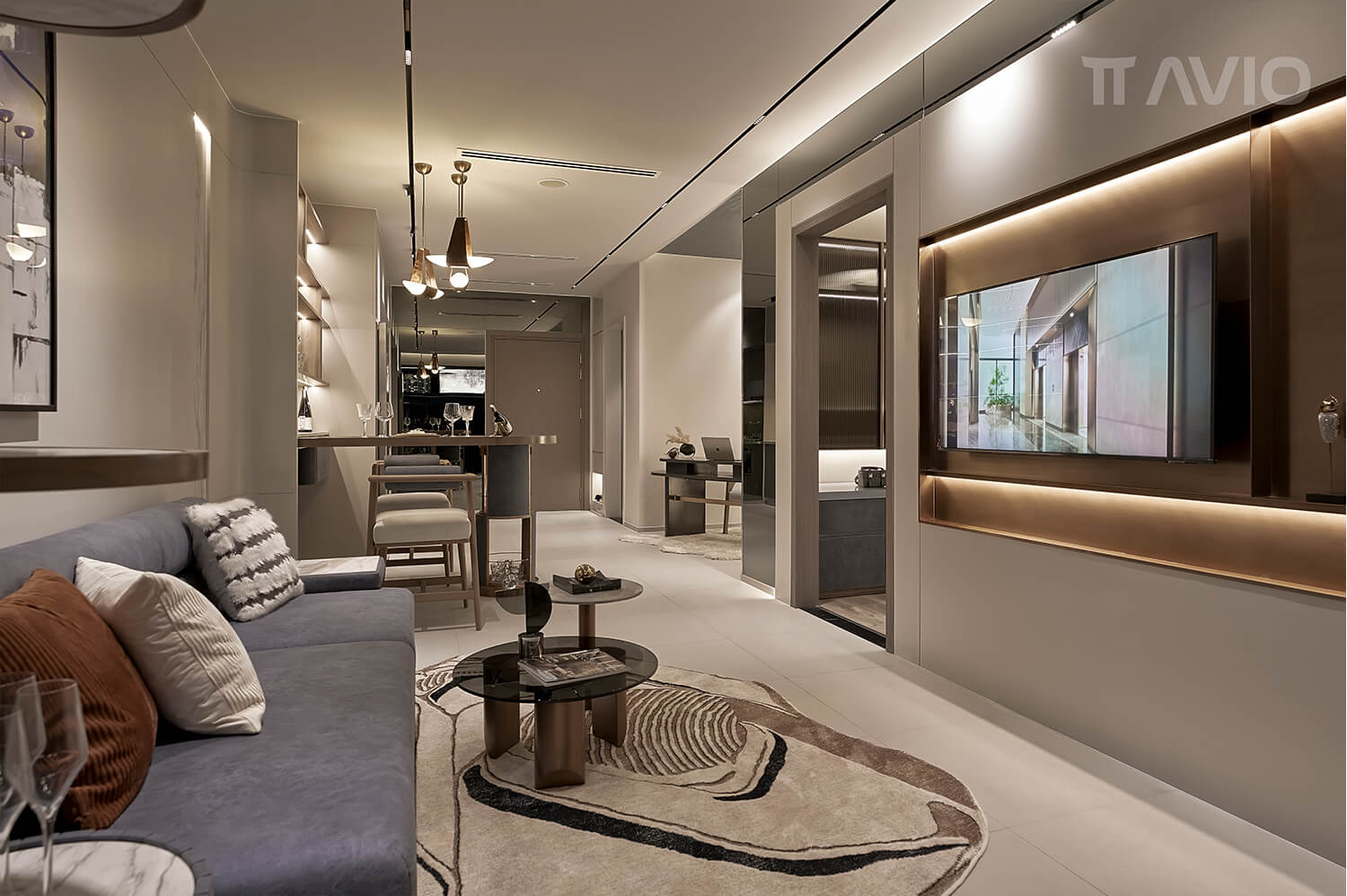 Căn Hộ Mẫu 1PN+ Dự Án TT AVIO