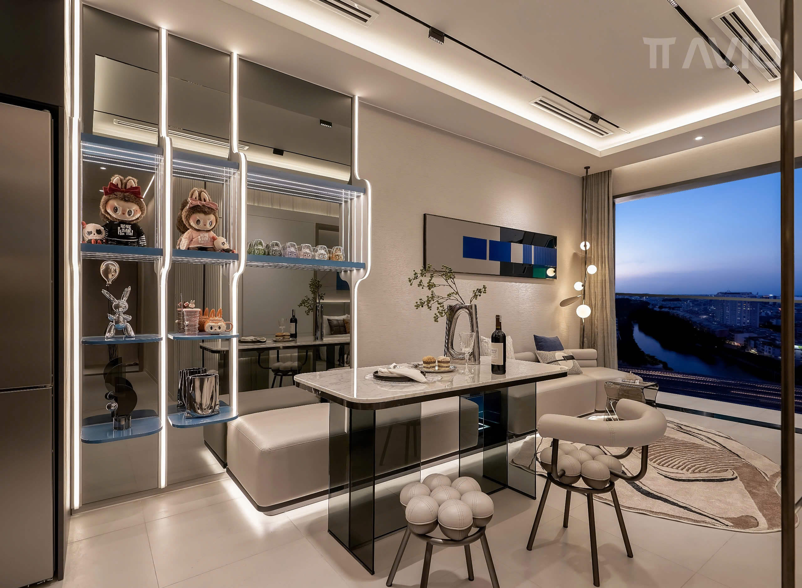 Căn Hộ Mẫu 2 Phòng Ngủ Dự Án TT AVIO