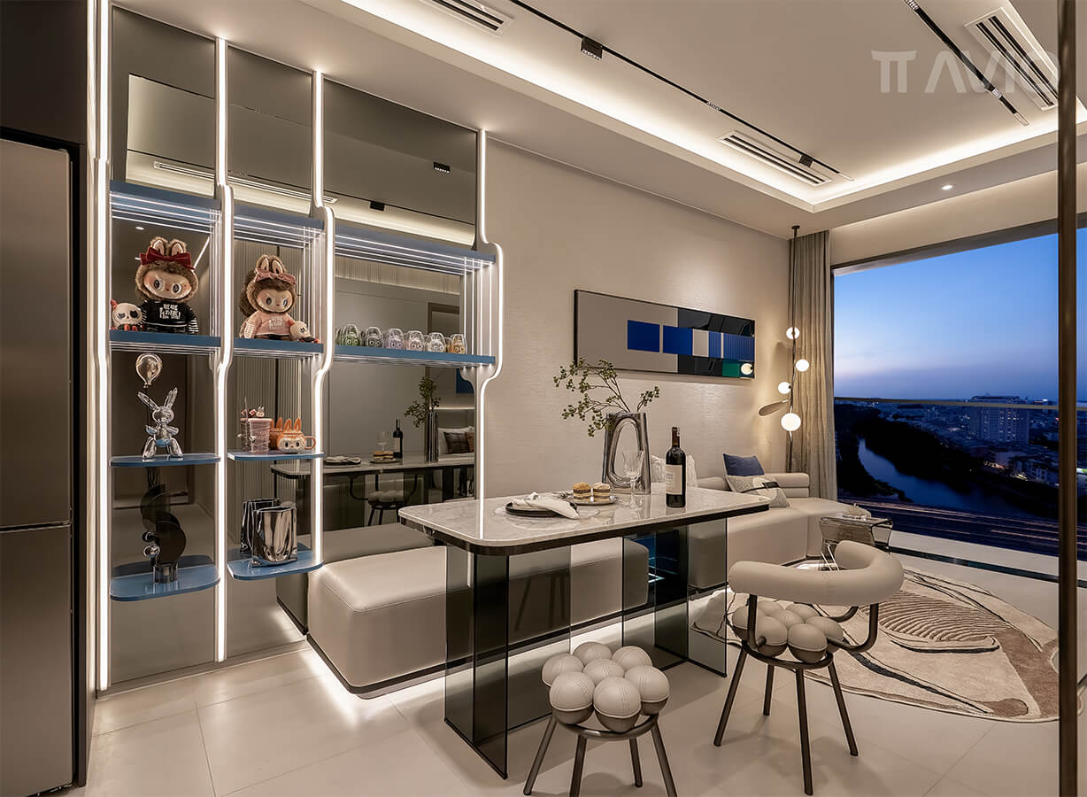 Căn Hộ Mẫu 2 Phòng Ngủ Dự Án TT AVIO