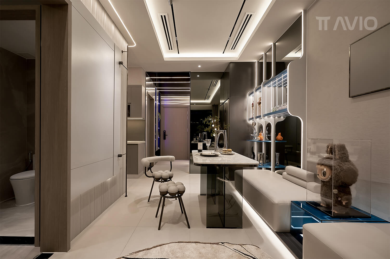 Căn Hộ Mẫu 2 Phòng Ngủ Dự Án TT AVIO