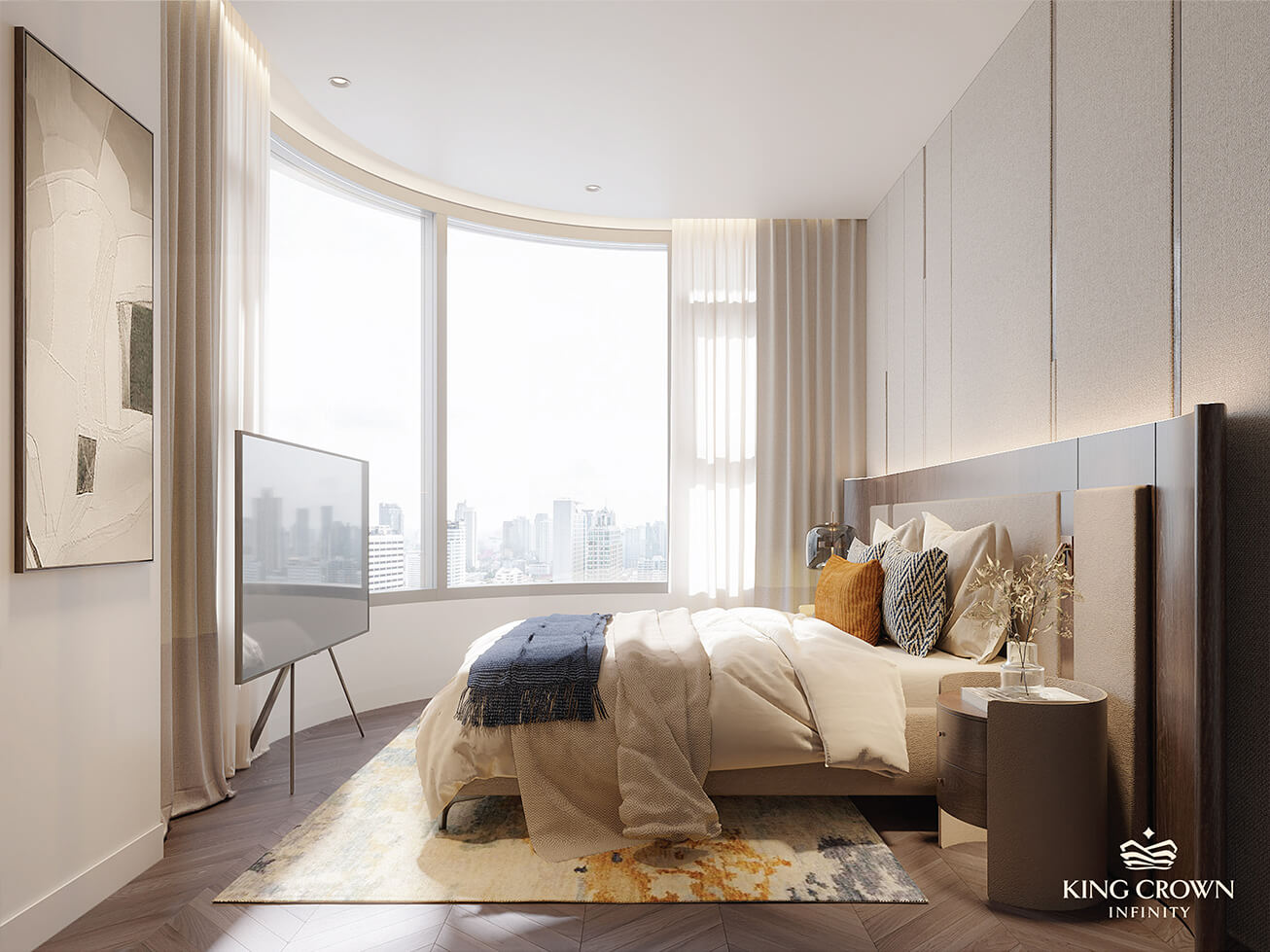 Căn Hộ 3 Phòng Ngủ King Crown Infinity
