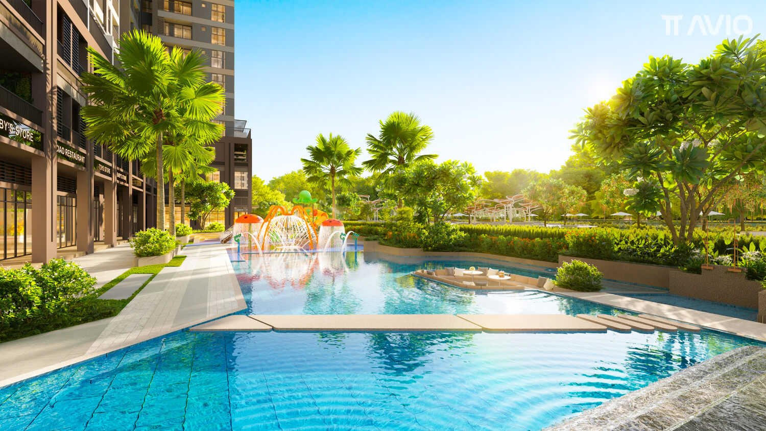 Hồ Bơi Muối Khoáng