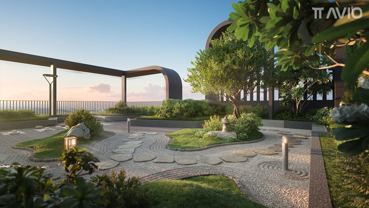 Khu Thư Giãn Ngoài Trời