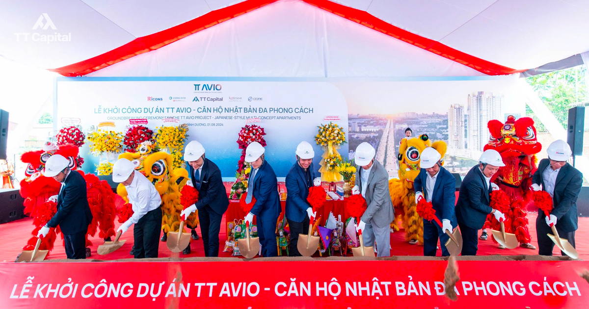 TT CAPITAL KHỞI CÔNG DỰ ÁN TT AVIO