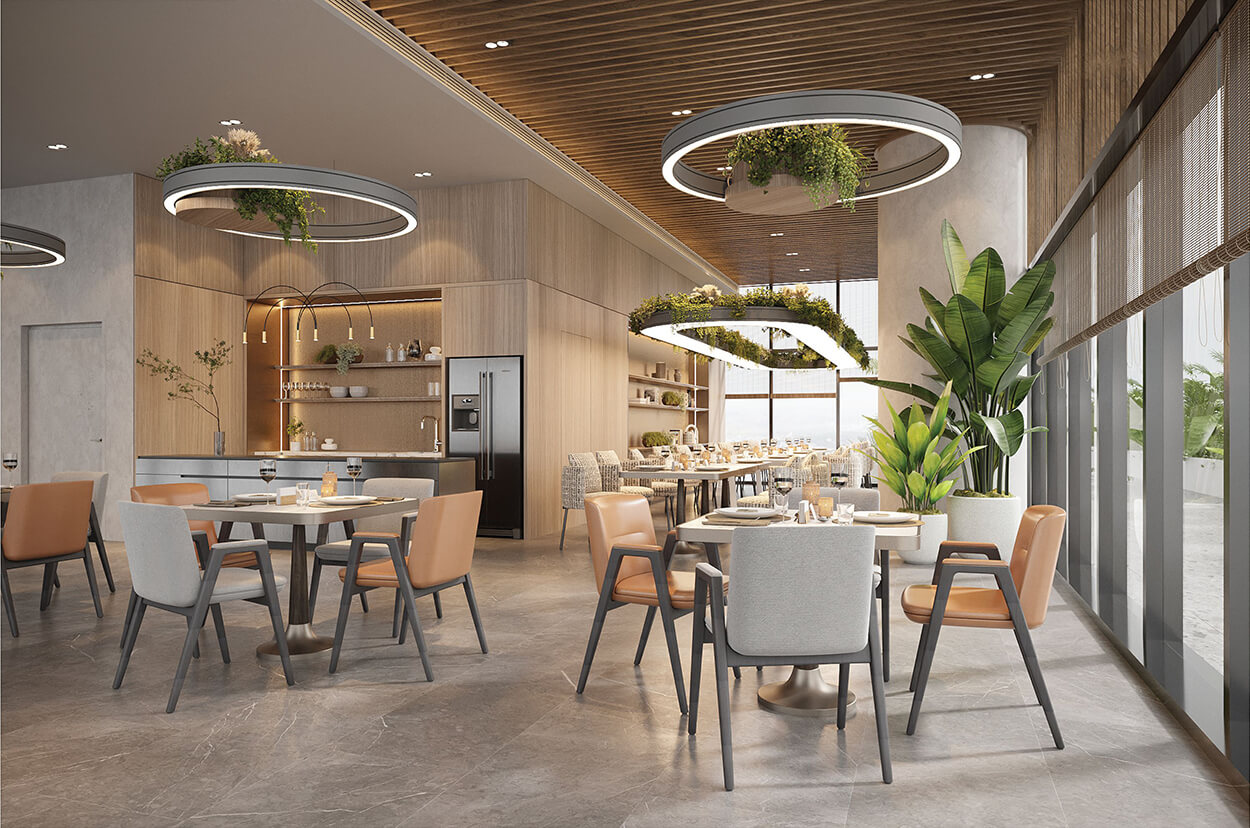 Nhà Hàng - Dự án King Crown Thủ đức