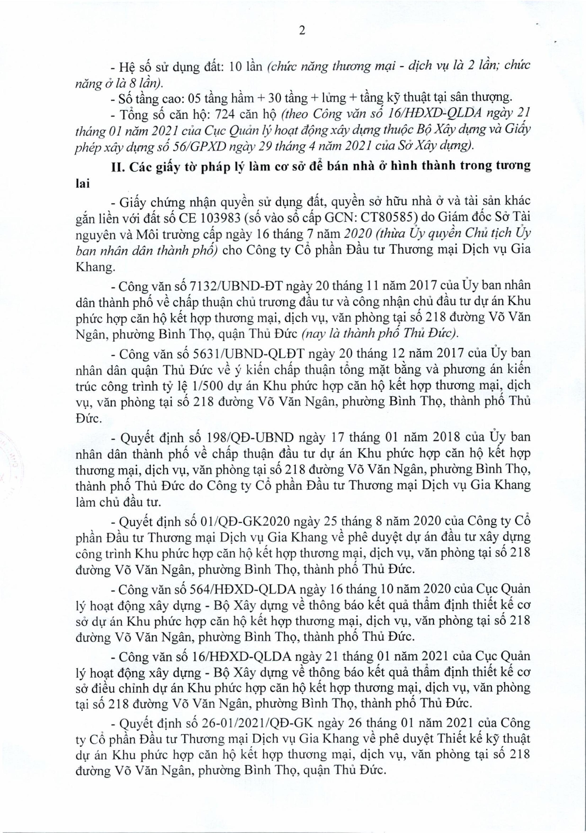 Pháp Lý King Crown Infinity