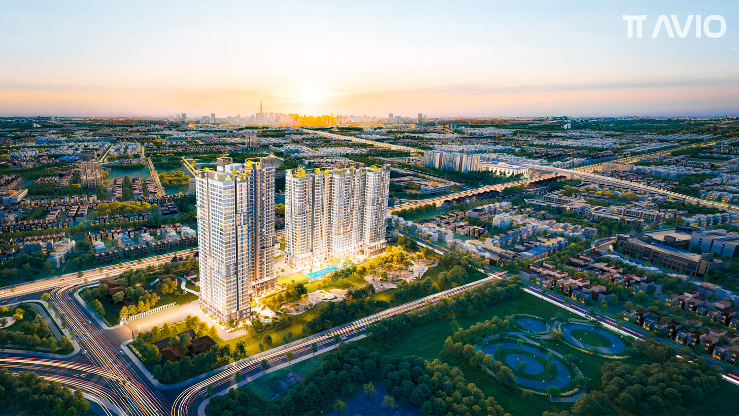 Phối Cảnh Dự Án TT AVIO Bình Dương