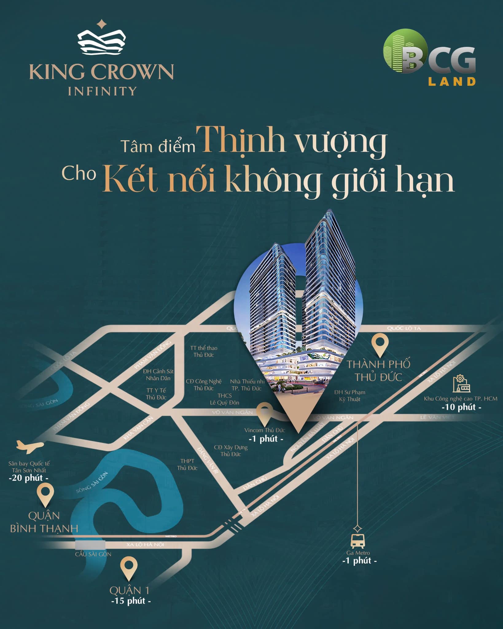 Tâm Điểm Kết Nối - Dự Án King Crown Infinity Thủ Đức 